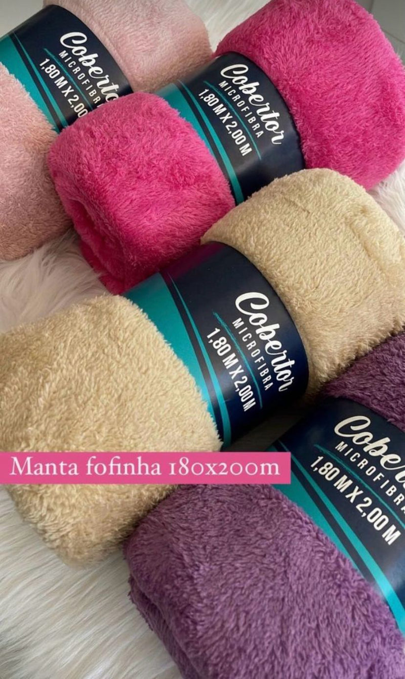 Manta fofinha